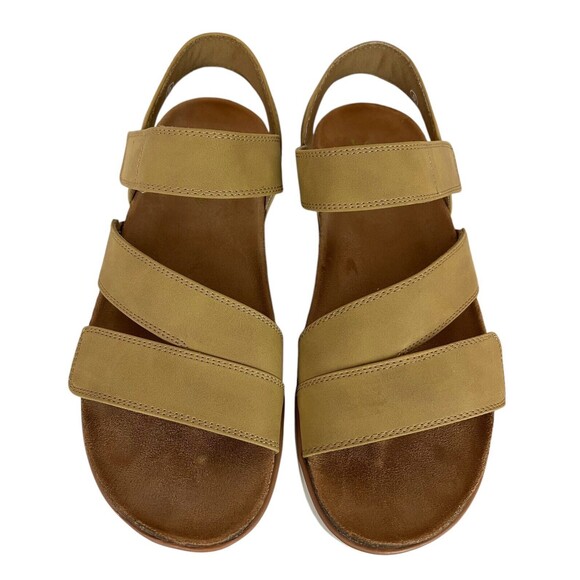 Skechers Lifted Comfort Sandals Women's Size 9 Chestnut Minimalist Neutral - Picture 9 of 12